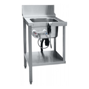 Стол предмоечный СПМП-6-1 для купольных посудомоечных машин