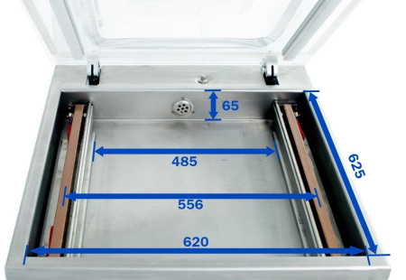 Вакуумный упаковщик DZ-600/2H Foodatlas Eco