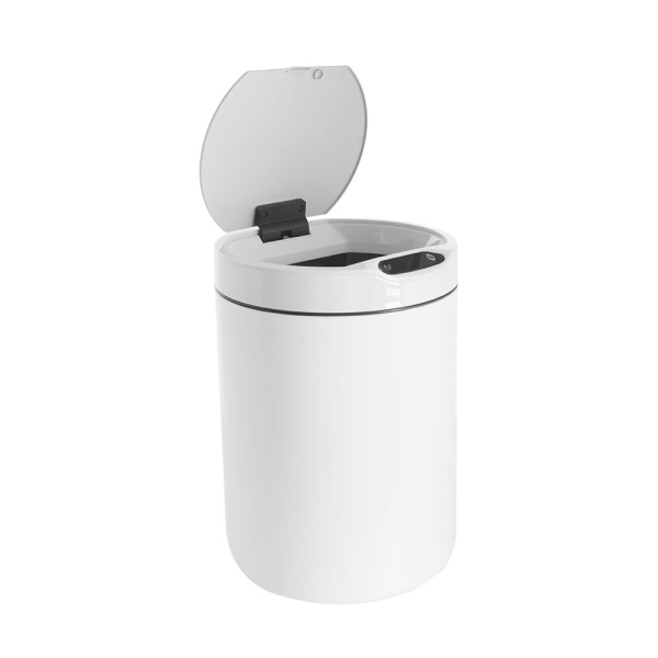 Ведро для мусора сенсорное, круг, Foodatlas JAH-6111, 12 л (белый) (58906230013-2) распродажа